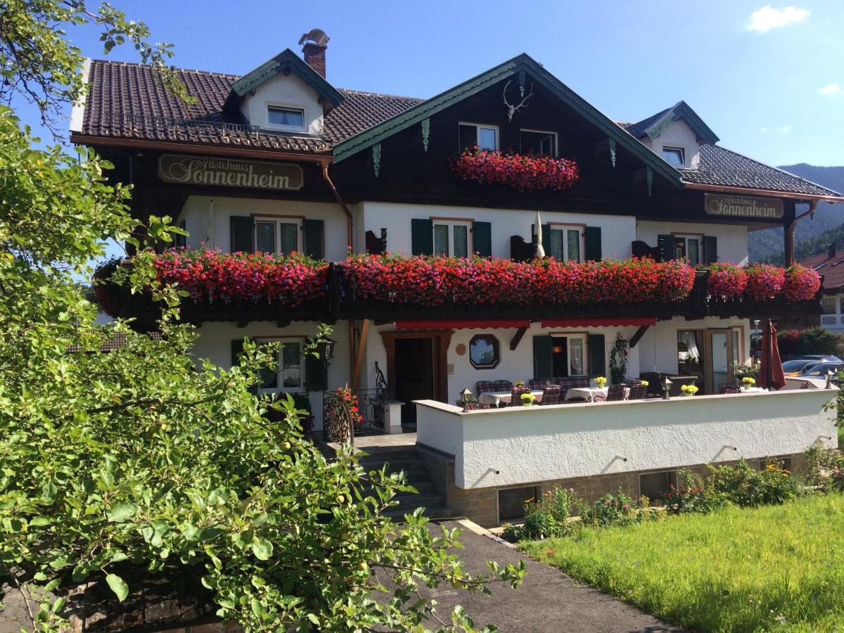 Gaestehaus Sonnenheim Mittenwald Exterior foto