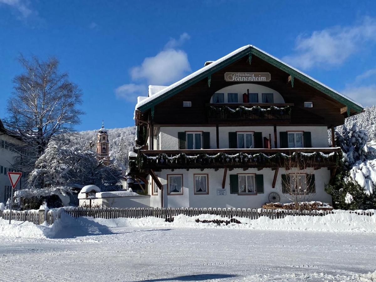 Gaestehaus Sonnenheim Mittenwald Exterior foto